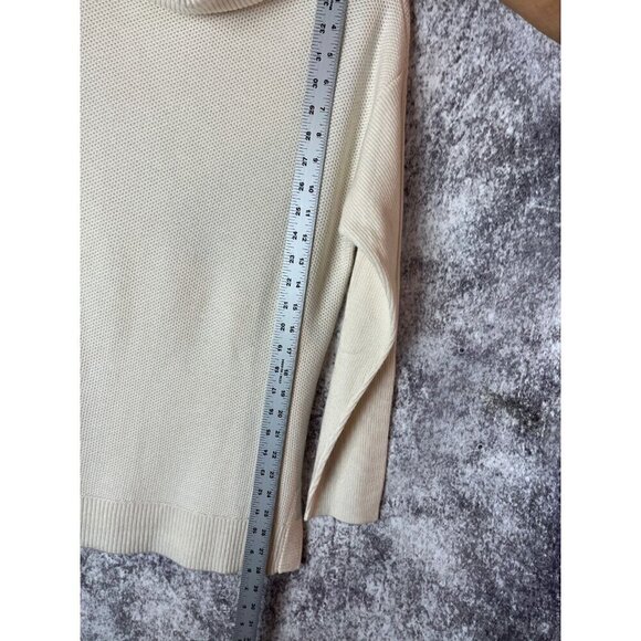 Talbots Sweater Women's L Lambs Wool Cowl Neck Old Money Quiet Luxury Lagenlook - Picture 13 of 15